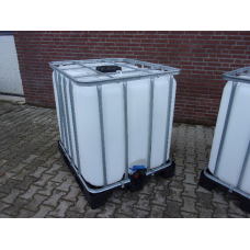 Ibc watertank vloeistoftank 1000 liter 